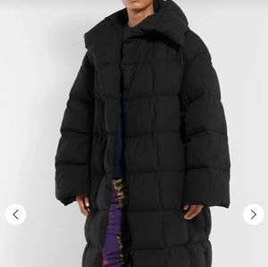 DRIES VAN NOTEN Quilted Cotton Down Coat